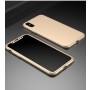  360-градусов калъф за iPhone X Gold