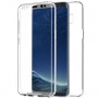 360-градусов силиконов кейс за Samsung Galaxy S8 Прозрачен