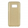 Блестящ силиконов гръб Forcell Shining за Samsung Galaxy S8 Златист