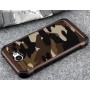 Удароустойчив камуфлажен калъф за Huawei Y5 ii с кафяв кант (Y6 ii Compact)
