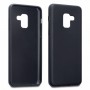 Ултра тънък силиконов гръб за Samsung Galaxy A8 2018 Черен