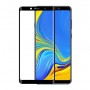 Извит стъклен протектор Full Glue за Samsung Galaxy A9 2018 с черна рамка