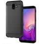 Силиконов гръб Carbon за Samsung Galaxy J6 Plus 2018 Black