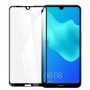 Извит стъклен протектор Full Glue за Huawei Y7 2019 с черна рамка
