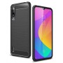 Силиконов гръб Carbon Fiber за Xiaomi Mi A3 Black