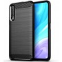 Силиконов гръб Carbon Fiber за Huawei P Smart Pro Black