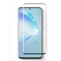 Извит стъклен протектор Full Glue за Samsung Galaxy S20 Ultra с черна рамка