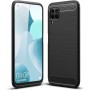 Силиконов гръб Carbon Fiber за Huawei P40 Lite Black