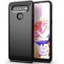Силиконов гръб Carbon Fiber за LG K41S/K51S Black