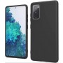 Black Matte Premium силиконов гръб за Samsung Galaxy S20 FE