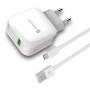 Мрежово зарядно устройство Sammato 2.1A с Micro USB кабел 