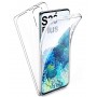 360-градусов силиконов кейс за Samsung Galaxy S20 Plus Прозрачен