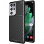 Калъф Business Carbon за Samsung Galaxy S21 Ultra Черен