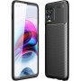 Калъф Business Carbon за Motorola Moto G100 Черен