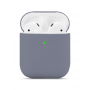 Силиконов калъф за AirPods 1 и 2 /Лавандула/
