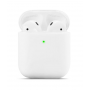 Силиконов калъф за AirPods 1 и 2 /Бял/