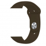 Силиконова каишка за iWatch 38/40mm M/L &ndash; Кафява