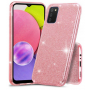 Блестящ силиконов гръб Shining за Samsung Galaxy A03s Розов