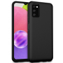 Black Matte Premium силиконов гръб за Samsung Galaxy A03s