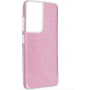 Блестящ силиконов гръб Shining за Samsung Galaxy S22 Ultra Розов