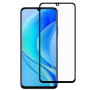 Извит стъклен протектор Full Glue за Huawei Nova Y70/Y70 Plus с черна рамка