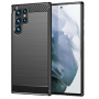 Силиконов гръб Carbon Fiber за Samsung Galaxy S22 Ultra