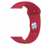 Силиконова каишка за iWatch 38/40mm M/L &ndash; Червена