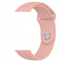 Силиконова каишка за iWatch 42/44 mm M/L &ndash; Розова