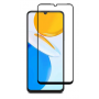 Извит стъклен протектор Full Glue за Honor X7 с черна рамка