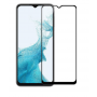 Извит стъклен протектор Full Glue за Samsung Galaxy A23 с черна рамка