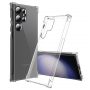 Удароустойчив прозрачен силиконов гръб за Samsung Galaxy S23 Ultra