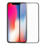 Извит стъклен протектор Full Glue за iPhone X/Xs с черна рамка