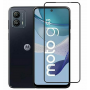 Извит стъклен протектор Full Glue за Motorola Moto G53 с черна рамка