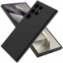Black Matte Premium силиконов гръб за Samsung Galaxy S24 Ultra