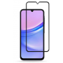 Извит стъклен протектор Full Glue за Samsung Galaxy A15 с черна рамка