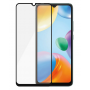 Извит стъклен протектор Full Glue за Xiaomi Redmi 10C с черна рамка