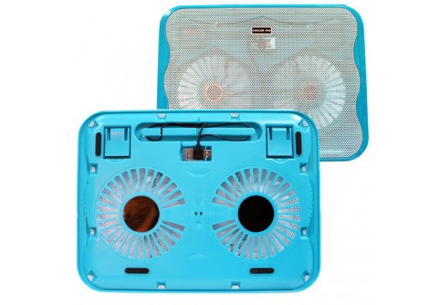 Охладител за лаптоп 15.6 инча син