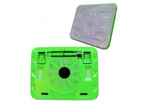 Охладител за лаптоп 15.6 инча зелен