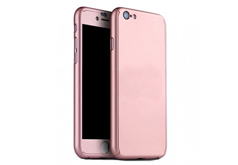 360-градусов калъф за iPhone 6/6s Rose Gold 