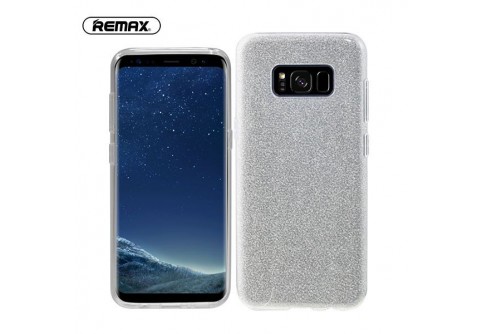Силиконов гръб Remax Glitter Silver за Samsung Galaxy S8 Plus 