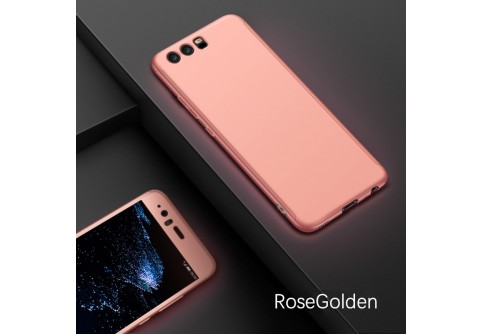 360-градусов калъф за Huawei P10 Rose Gold