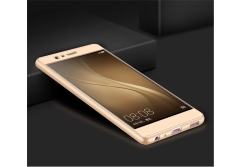 360-градусов калъф за Huawei P8 lite Gold