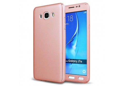 360-градусов калъф за Samsung Galaxy J5 2016 Rose Gold 