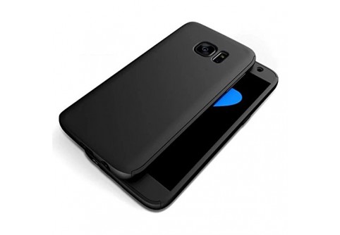 360-градусов калъф за Samsung Galaxy S7 Black 
