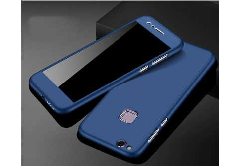 360-градусов калъф за Huawei P10 lite Navy Blue