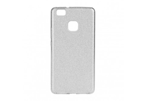  Блестящ силиконов гръб Forcell Shining за Huawei P9 lite Сребрист 