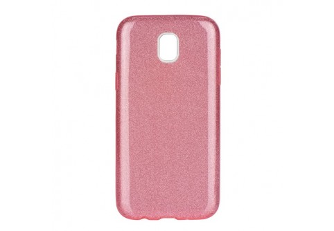 Блестящ силиконов гръб Forcell Shining за Samsung Galaxy J5 2017 Розов