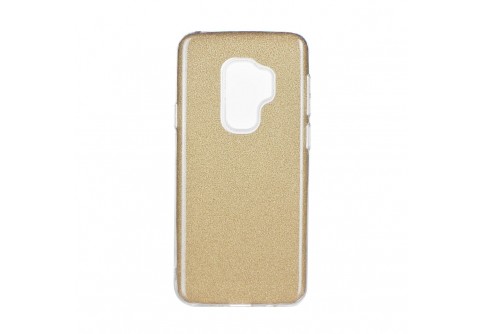 Блестящ силиконов гръб Forcell Shining за Samsung Galaxy S9 Plus Златист