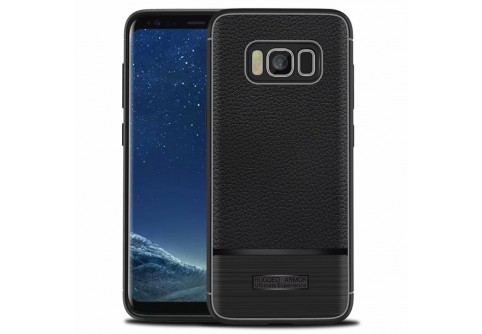 Стилен калъф, имитиращ кожа за Samsung Galaxy S8 Plus