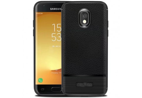 Стилен калъф, имитиращ кожа за Samsung Galaxy J7 2017